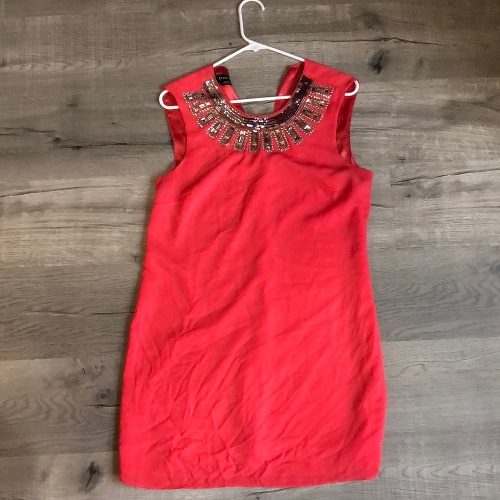 Coral Medium Bebe dress